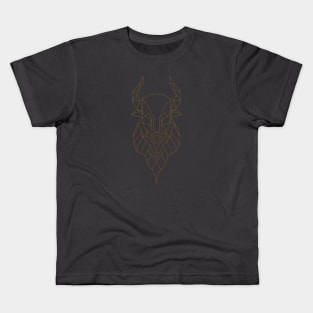 Bison Outline Kids T-Shirt